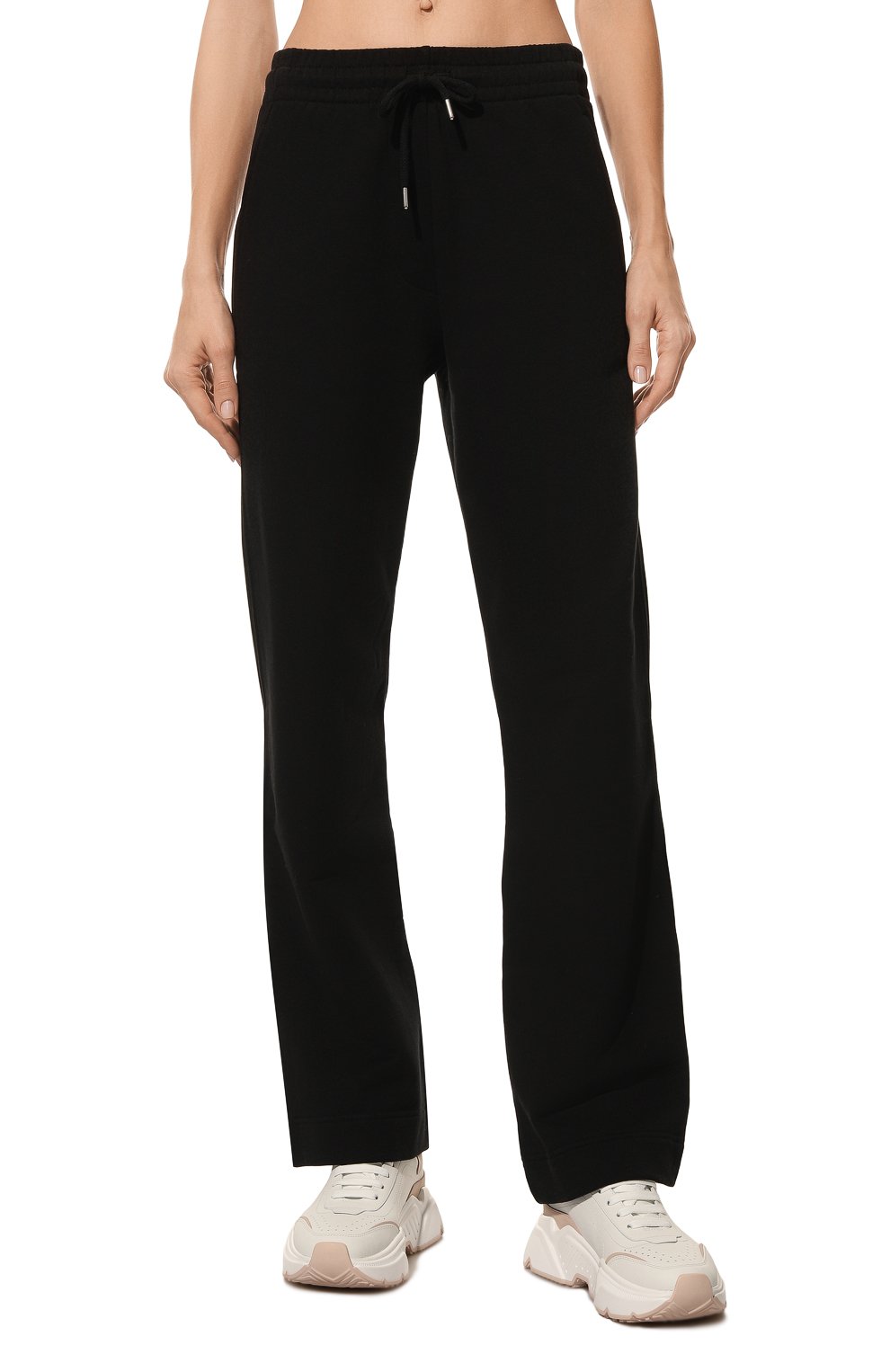 Хлопковые брюки DRIES VAN NOTEN черного цвета по цене 37400 руб., арт. 222-011123-5611, фото 3 Хлопковые брюки DRIES VAN NOTEN, арт. 222-011123-5611, фото 3