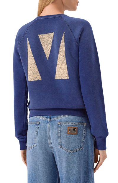 Хлопковый свитшот VALENTINO, арт. 7B3MF24P9GM, фото 4