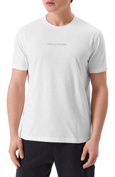 Хлопковая футболка PAUL&SHARK, арт. 25411088, фото 3