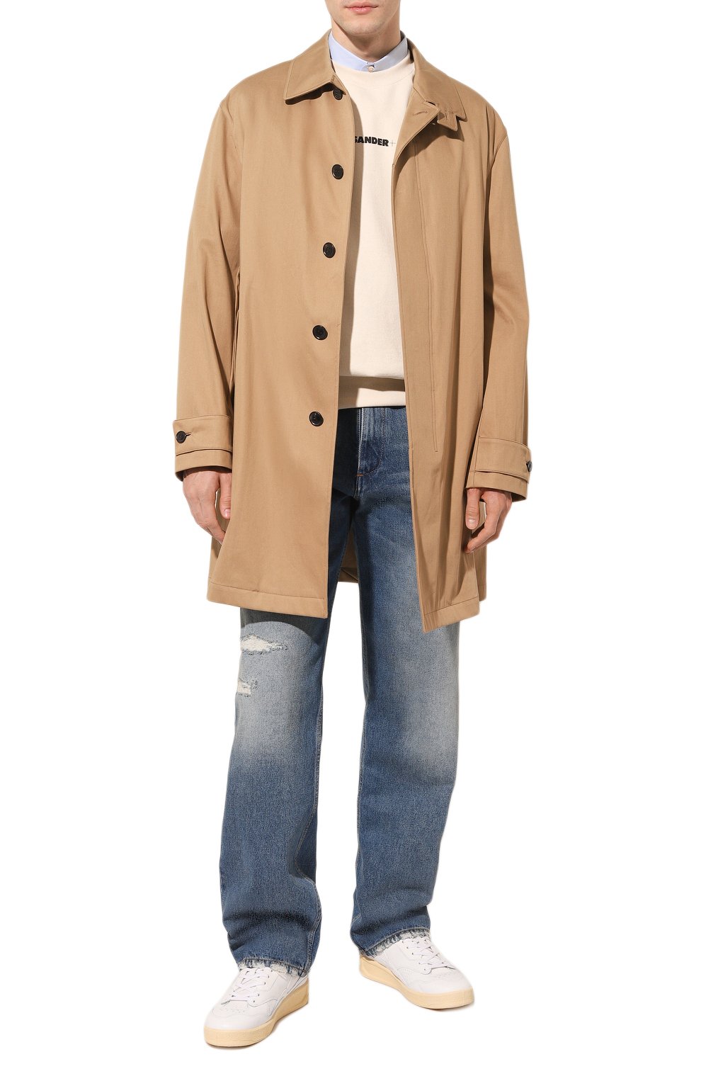 Хлопковый свитшот JIL SANDER, арт. J47GU0001/J20010, фото 2