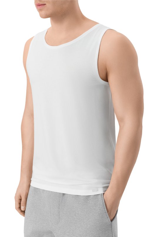 Майка из лиоцелла и хлопка Hanro 073183 Белый  073183 Фото 3