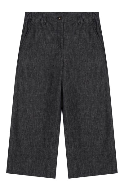 Брюки из хлопка и вискозы BRUNELLO CUCINELLI, арт. BB148P651B