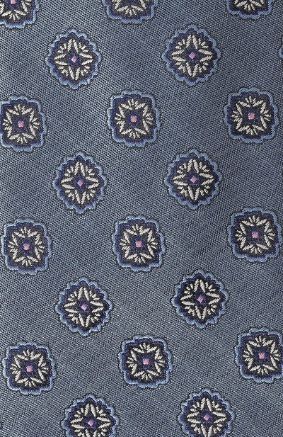Шелковый галстук CANALI синего цвета по цене 17600 руб., арт. 18/HJ03655, фото 4 Шелковый галстук CANALI, арт. 18/HJ03655, фото 4