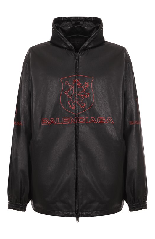 Кожаная куртка Balenciaga 813589/TRS01 Чёрный 813589/TRS01
