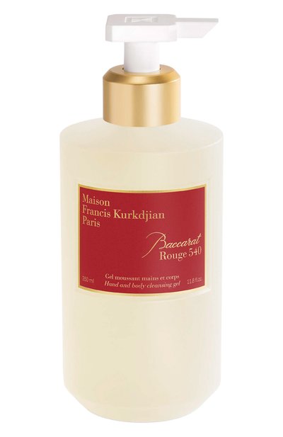 Женского очищающий гель для рук и тела baccarat rouge 540 (350ml) MAISON FRANCIS KURKDJIAN, арт. RA91127