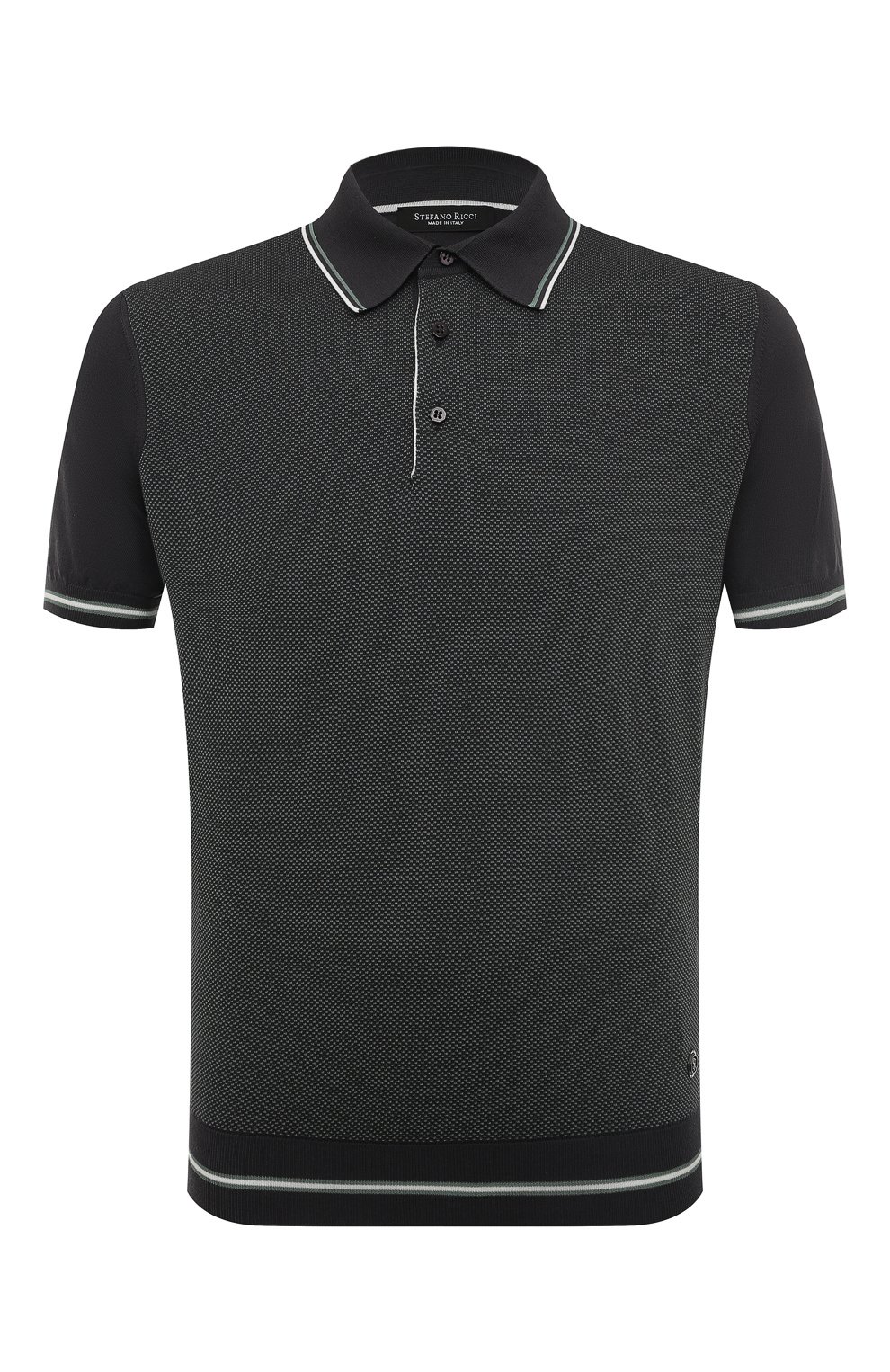 Поло из шелка и хлопка STEFANO RICCI, арт. K818044P13/F23172, фото 1