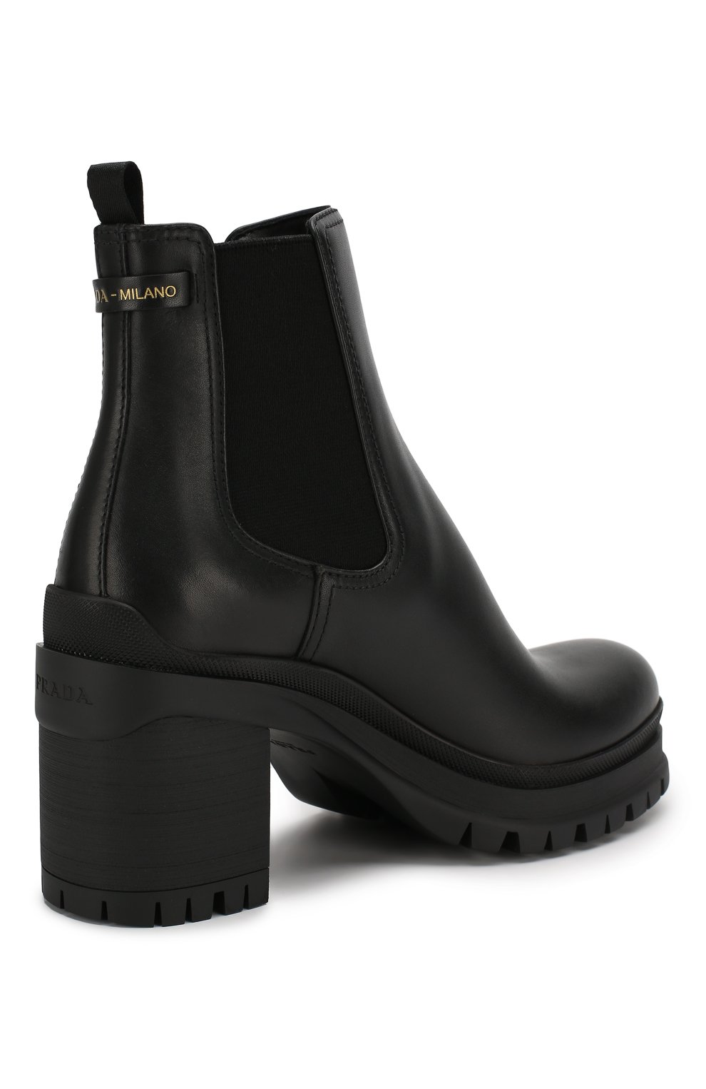 Кожаные ботильоны PRADA, арт. 1T582L-3A6H-F0002-055, фото 3