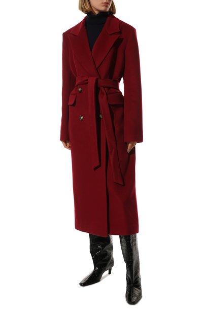 Пальто из шерсти и вискозы LESYANEBO, арт. FW21/H-405/OLZ, фото 3