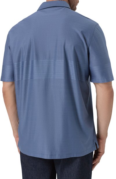 Хлопковое поло CANALI, арт. T0238B/MJ02242, фото 4