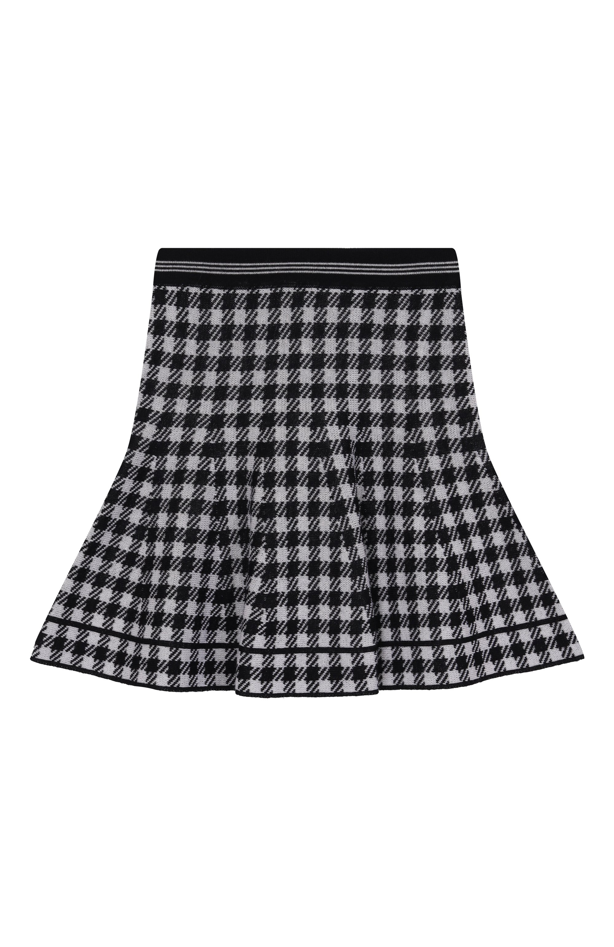 Шерстяная юбка ELLA.B темно-синего цвета по цене 16250 руб., арт. EBR25044M/6A-8A, фото 1 Шерстяная юбка ELLA.B, арт. EBR25044M/6A-8A, фото 1