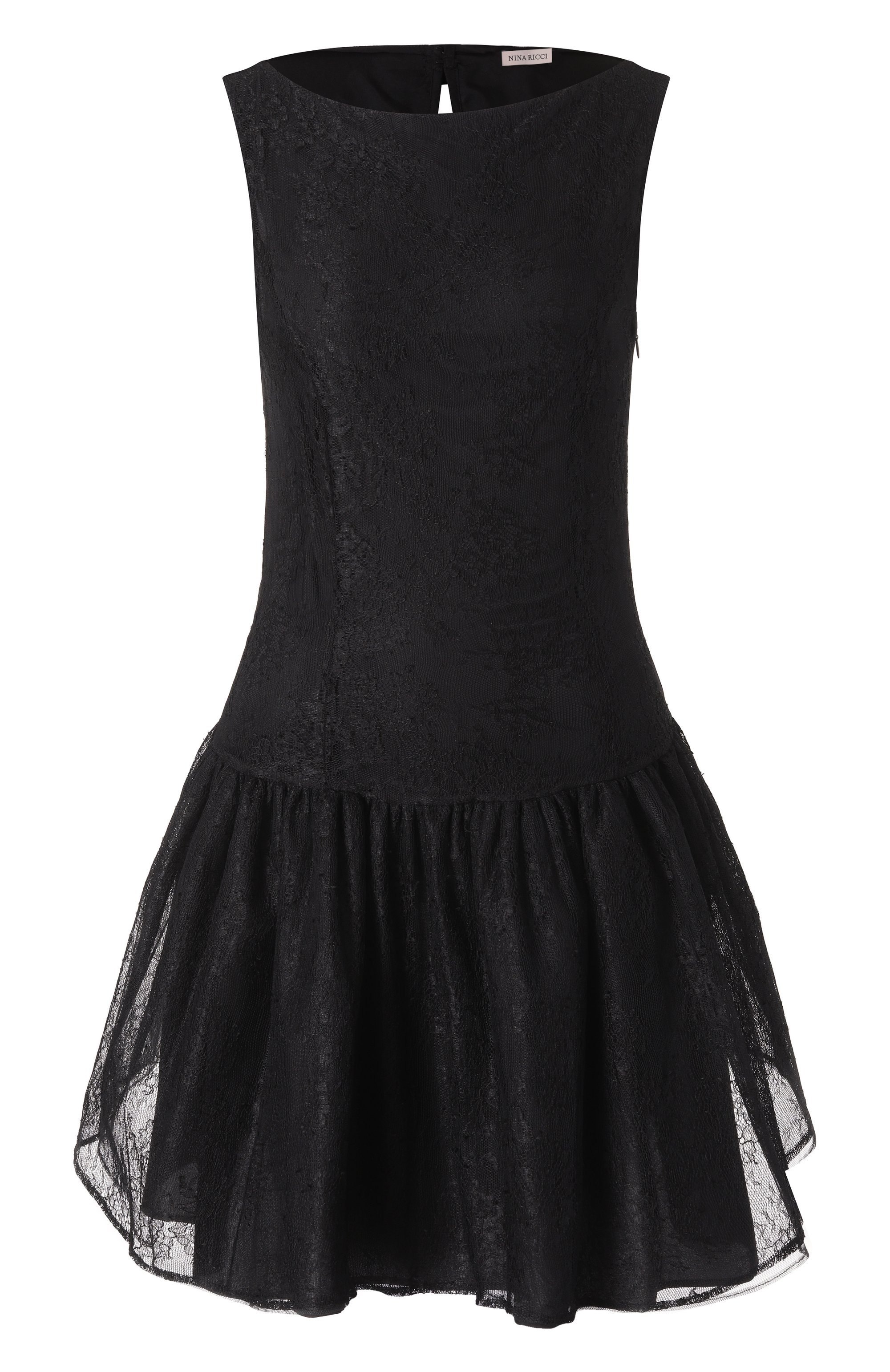 Платье NINA RICCI черного цвета по цене 158500 руб., арт. 25PCR0042/PA0492, фото 1 Платье NINA RICCI, арт. 25PCR0042/PA0492, фото 1