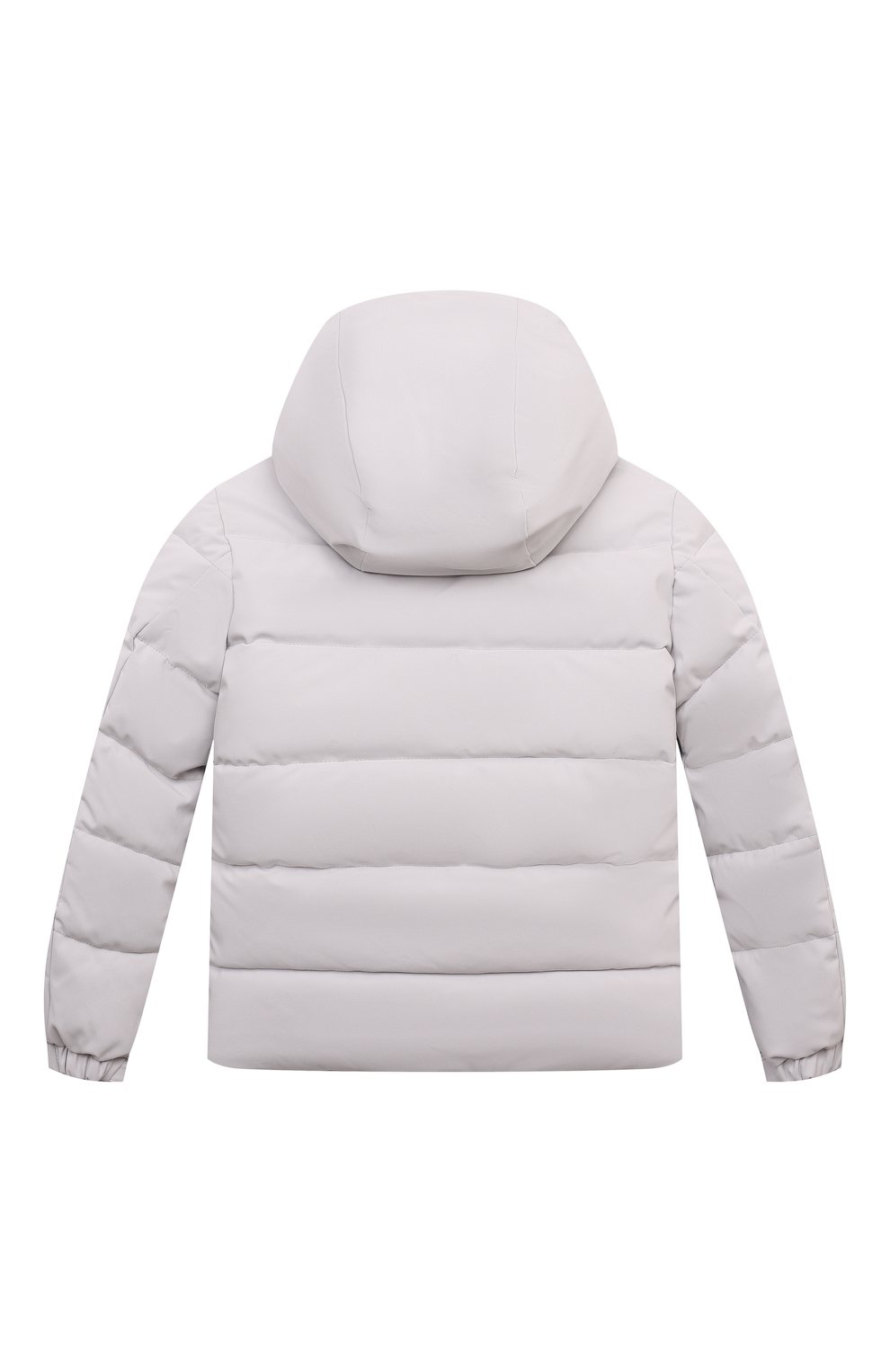 Утепленная куртка SAVE THE DUCK светло-серого цвета по цене 23200 руб., арт. P30811B/KLAUS/SMEG19/4-8, фото 2 Утепленная куртка SAVE THE DUCK, арт. P30811B/KLAUS/SMEG19/4-8, фото 2