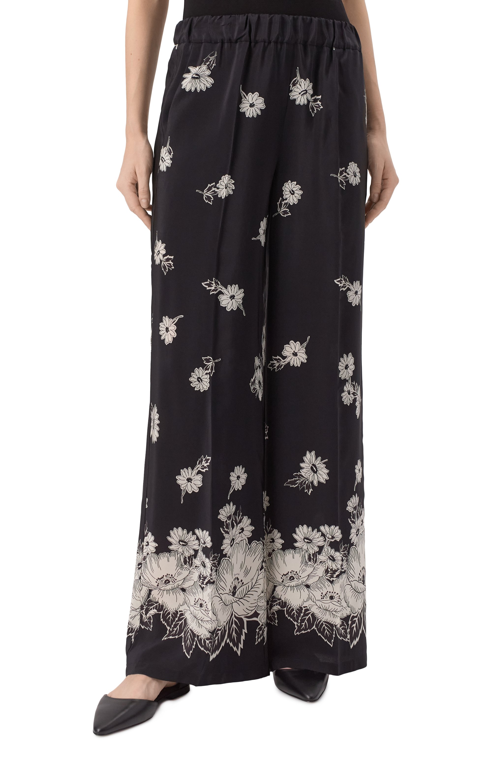 Шелковые брюки P.A.R.O.S.H., арт. D232299, фото 3