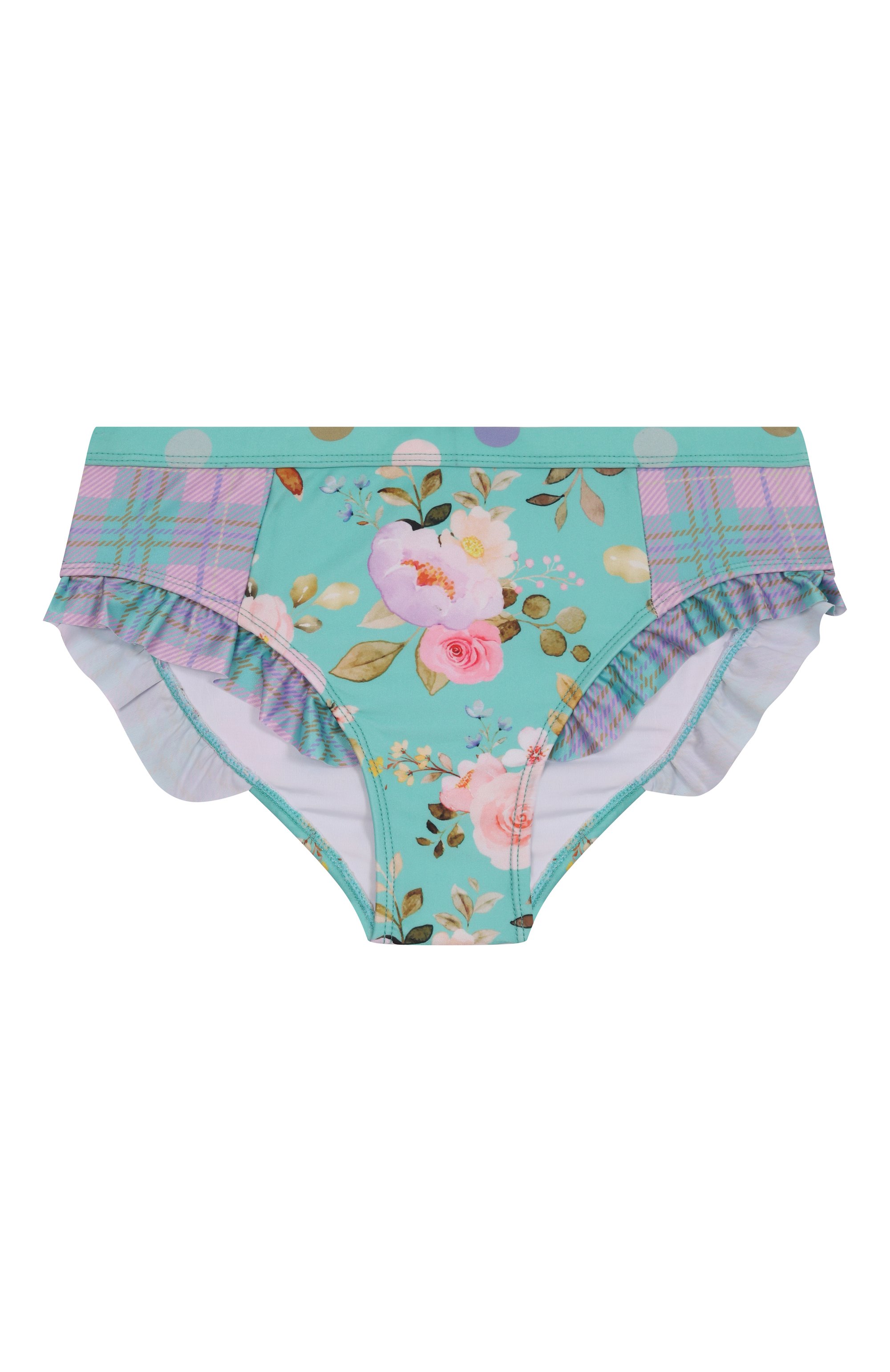 Комплект из трех предметов OLGA VALENTINE бирюзового цвета по цене 14850 руб., арт. 172/12A-16A, фото 6 Комплект из трех предметов OLGA VALENTINE, арт. 172/12A-16A, фото 6