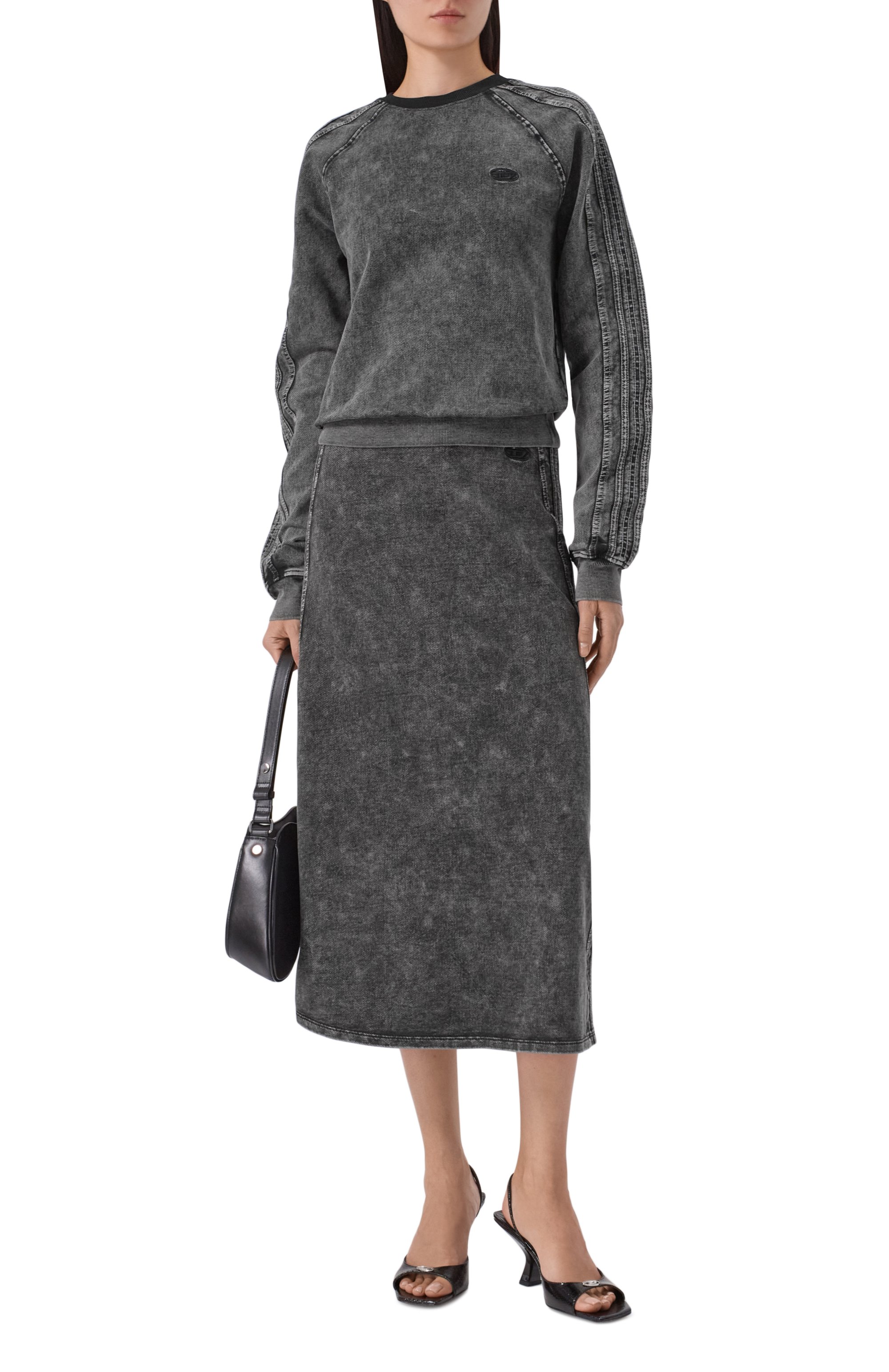 Хлопковый свитшот DIESEL, арт. A21186/0DCCJ, фото 2