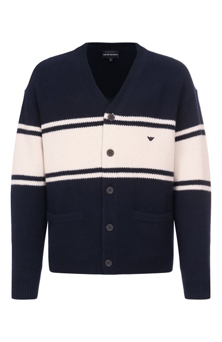 Мужской шерстяной кардиган EMPORIO ARMANI, арт. EM002310/AF19440