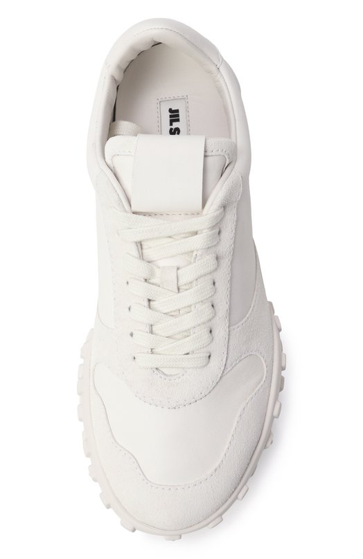 Кожаные кроссовки Moon Jil Sander J16WS0031/P7394 Белый  J16WS0031/P7394 Фото 6