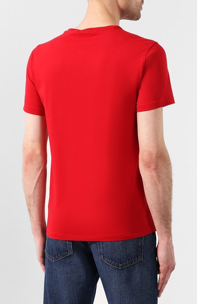 Хлопковая футболка POLO RALPH LAUREN, арт. 710755764, фото 4