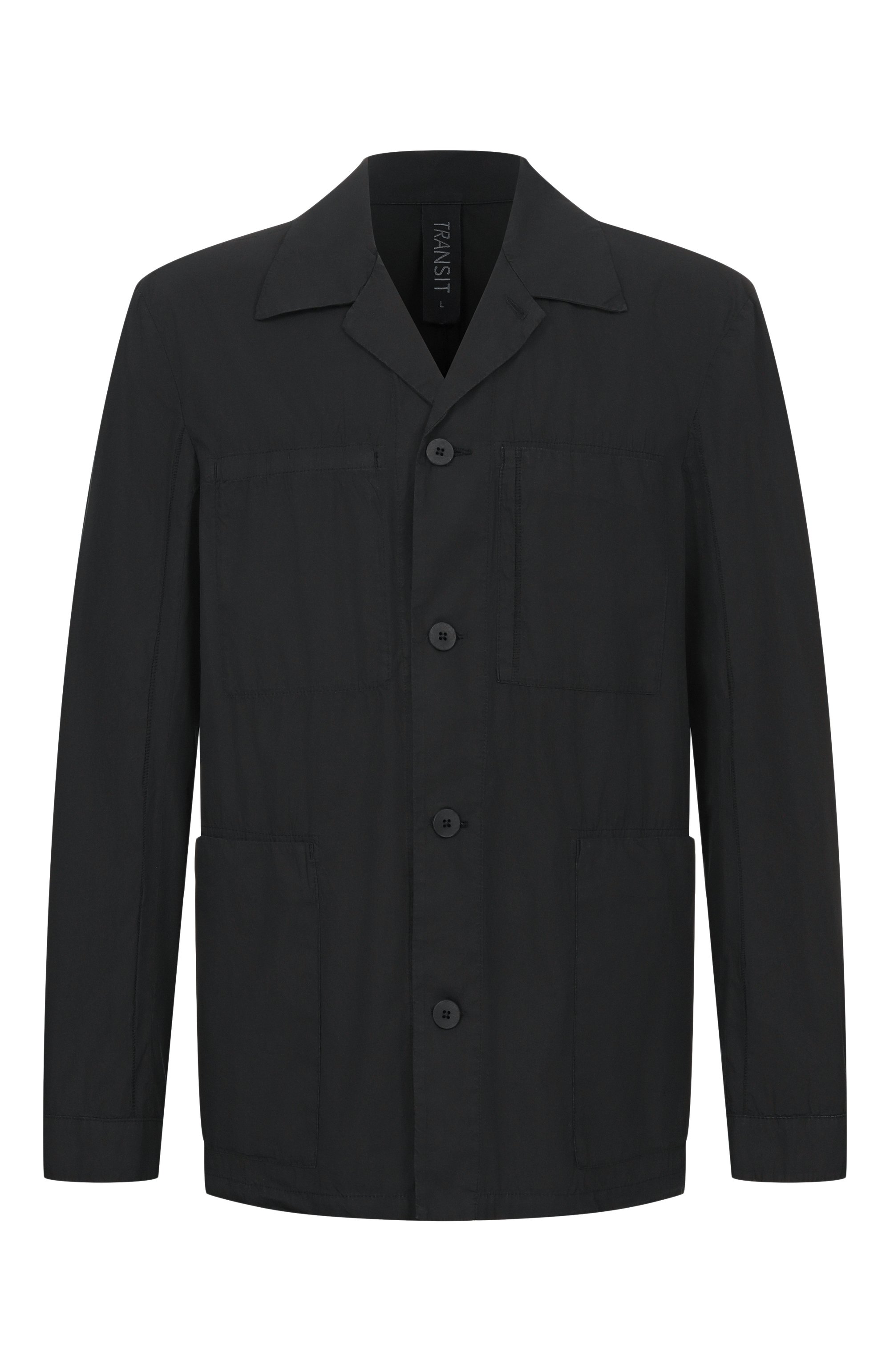 Хлопковая куртка-рубашка TRANSIT, арт. CFUTRCB116WR, фото 1