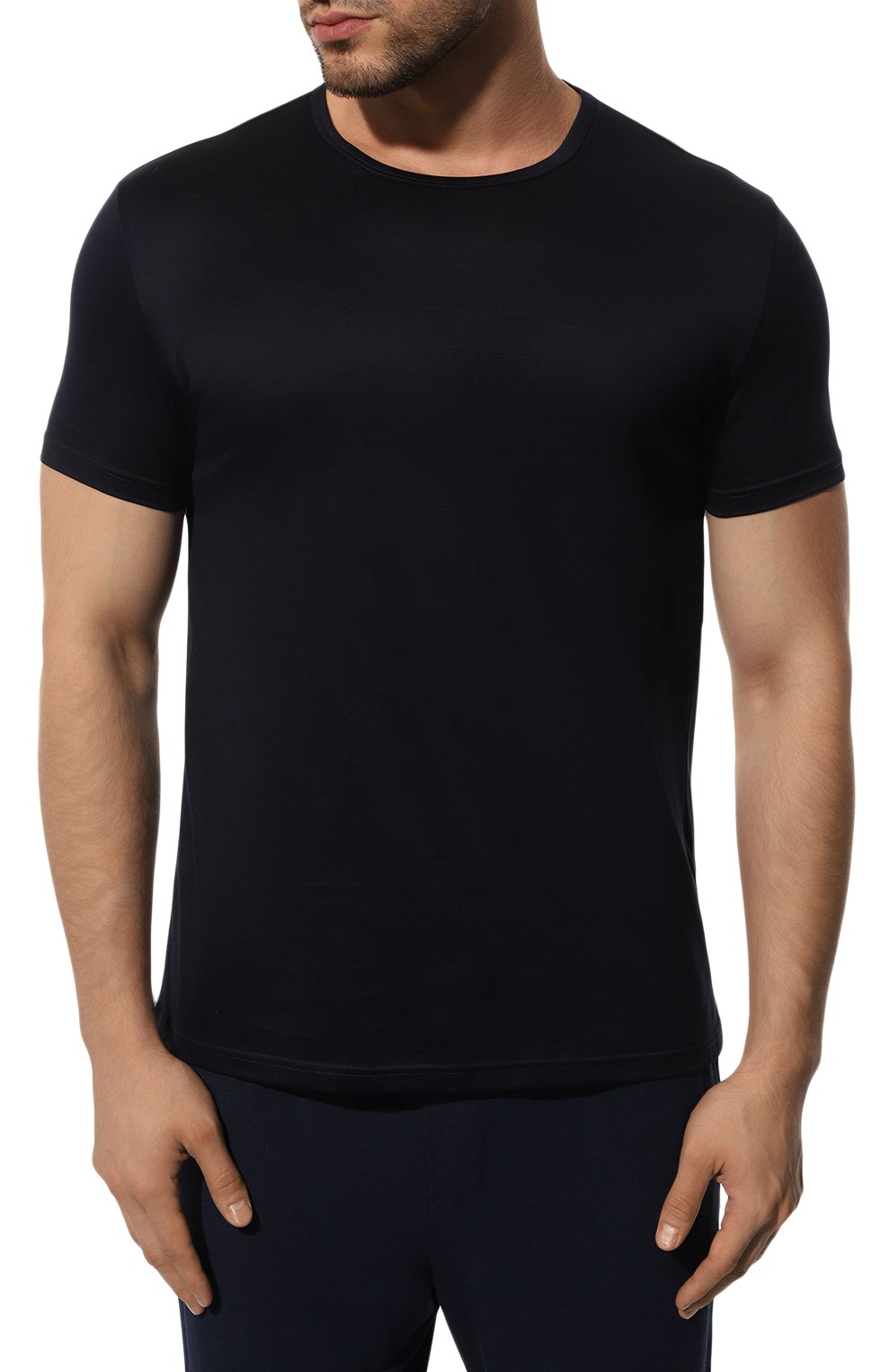 Хлопковая футболка ZEGNA, арт. N2M20/011, фото 3