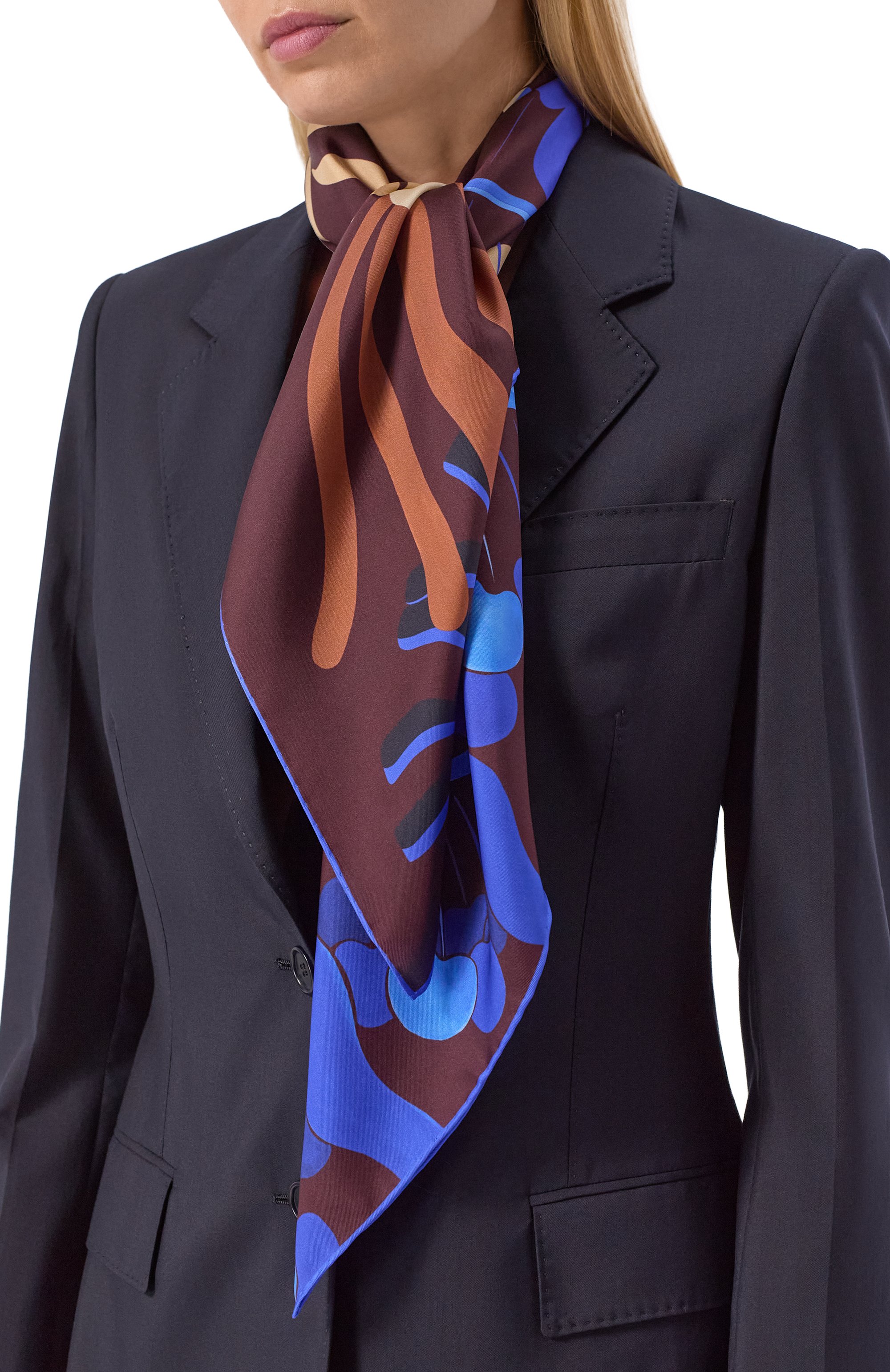 Шелковый платок winter garden PETITJEAN PARIS, арт. 20С22, фото 2