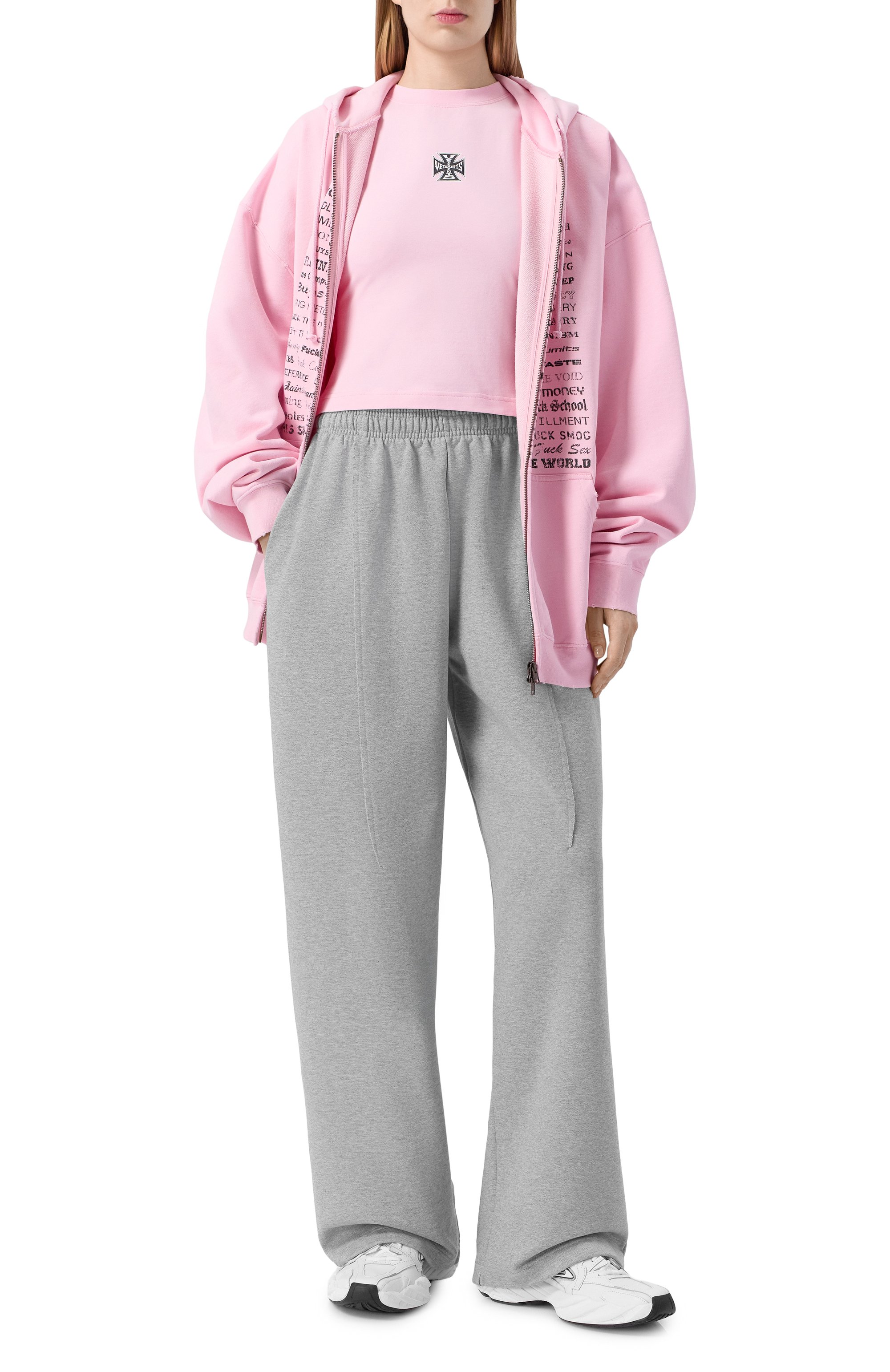 Хлопковая толстовка VETEMENTS, арт. ME76ZU209PX/1302 M0LLET0N, фото 3
