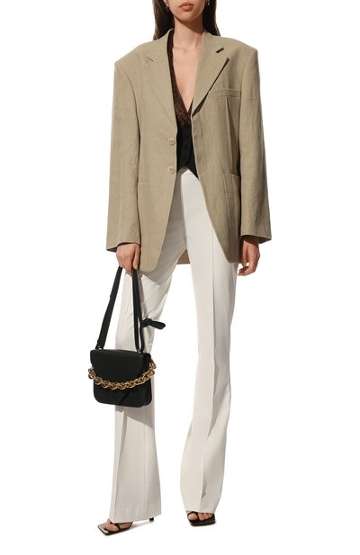 Сумка mount small BOTTEGA VENETA черного цвета по цене 207500 руб., арт. 667399/V12M0, фото 3 Сумка mount small BOTTEGA VENETA, арт. 667399/V12M0, фото 3