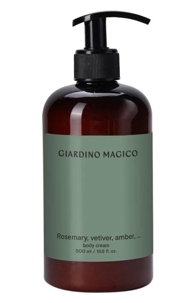 Женского крем для т ела rosemary, vetiver, amber, … (500ml) GIARDINO MAGICO, арт. 4660222281500