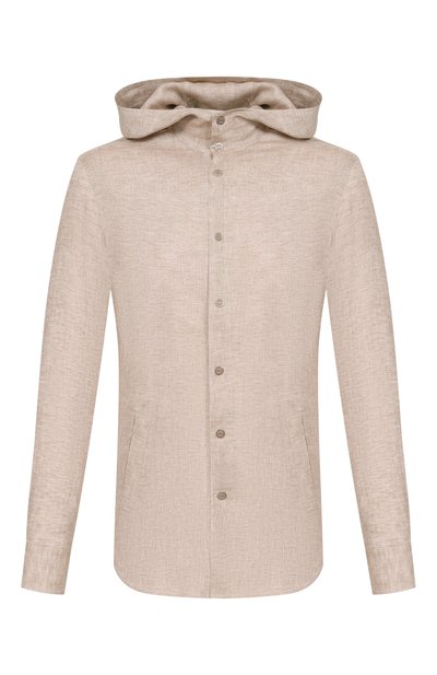 Мужская льняная рубашка KITON, арт. UMCMARH0961322