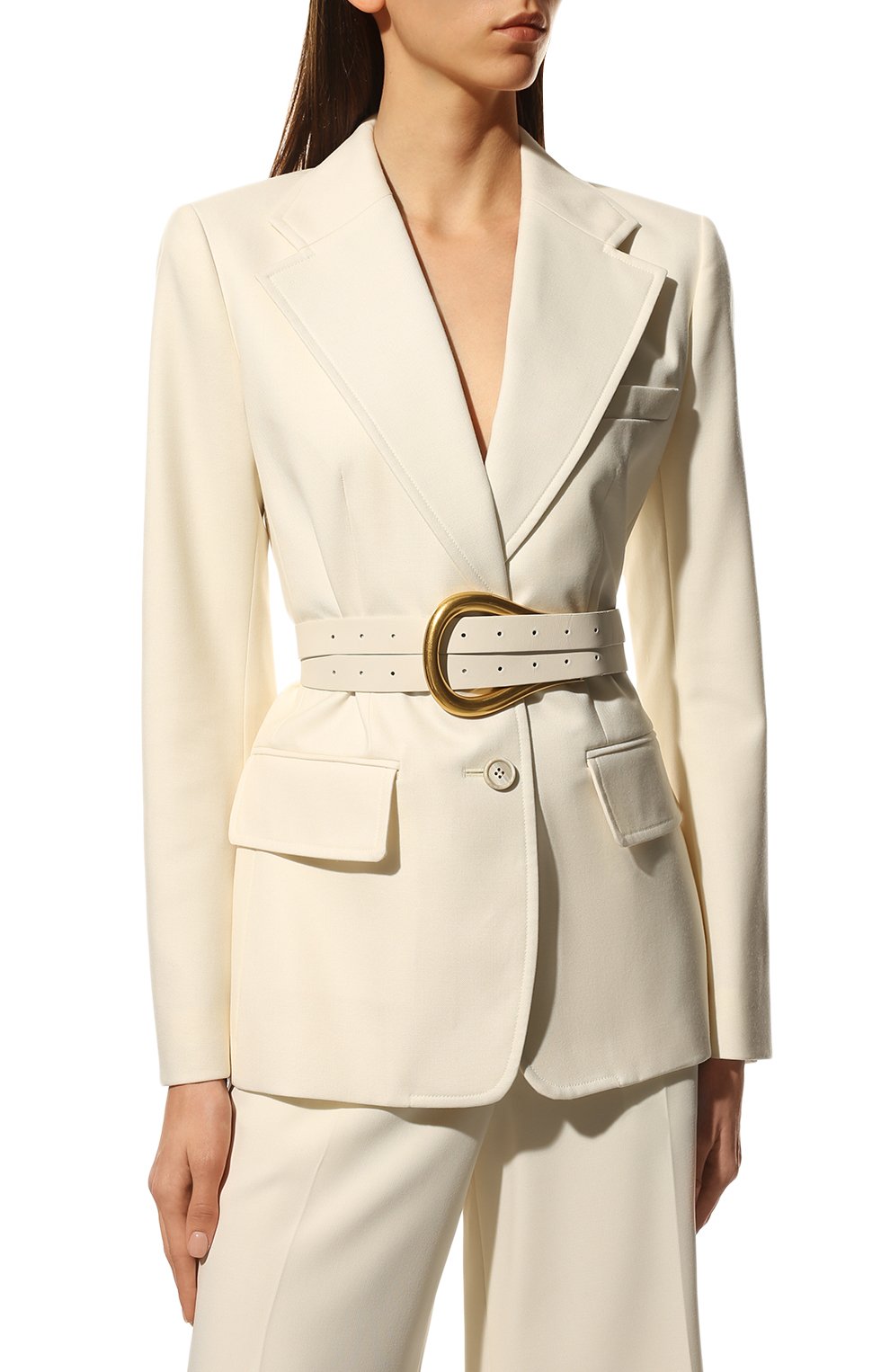 Кожаный ремень BOTTEGA VENETA, арт. 577040/VMAU1, фото 2