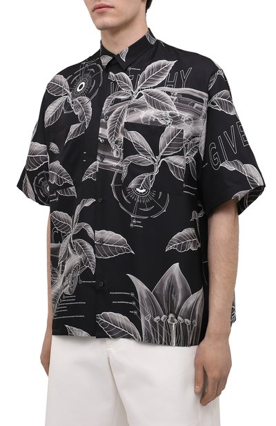 Шелковая рубашка GIVENCHY, арт. BM60NT13KA, фото 3