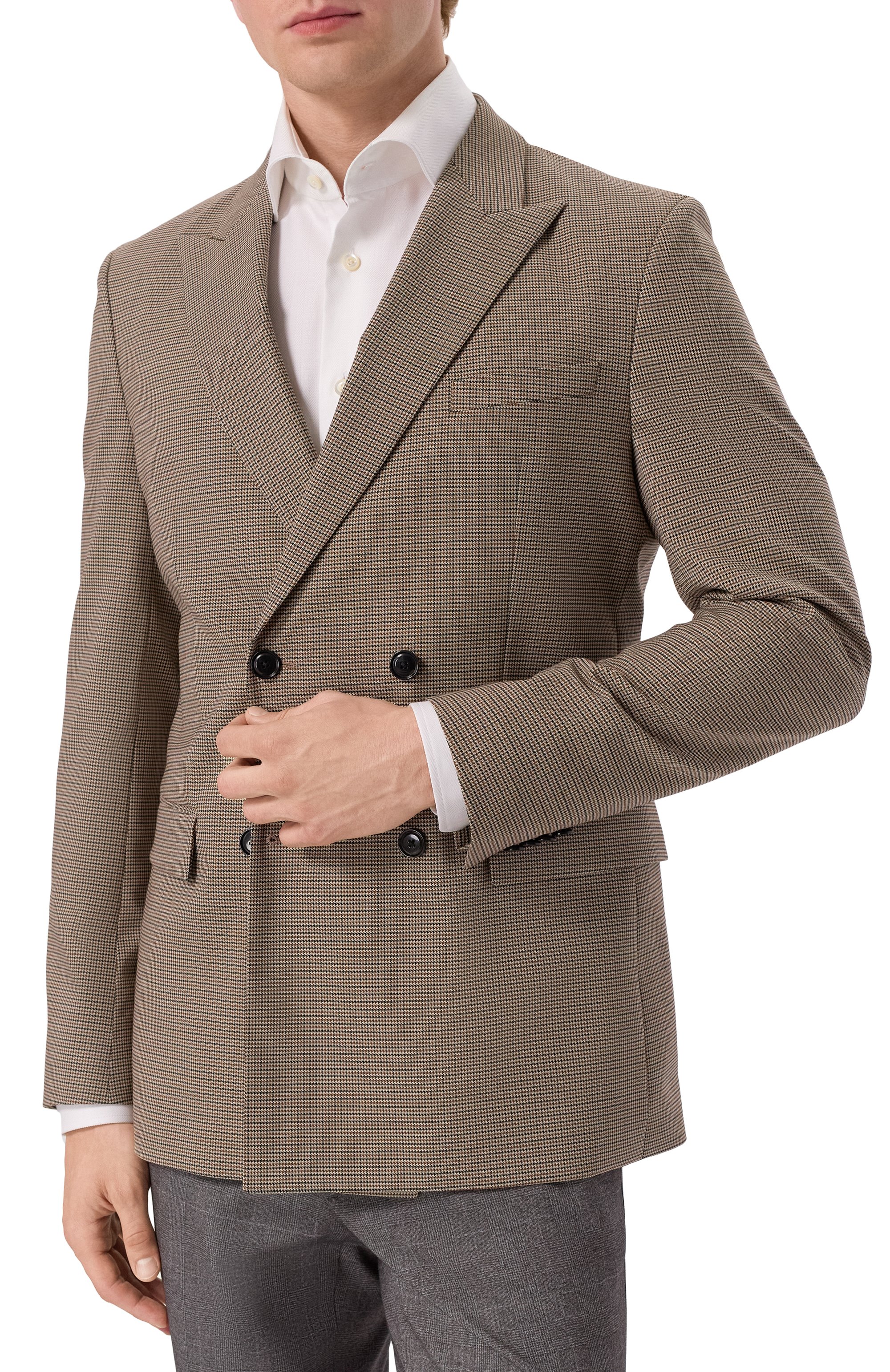 Двубортный пиджак BOSS, арт. 50545790, фото 4