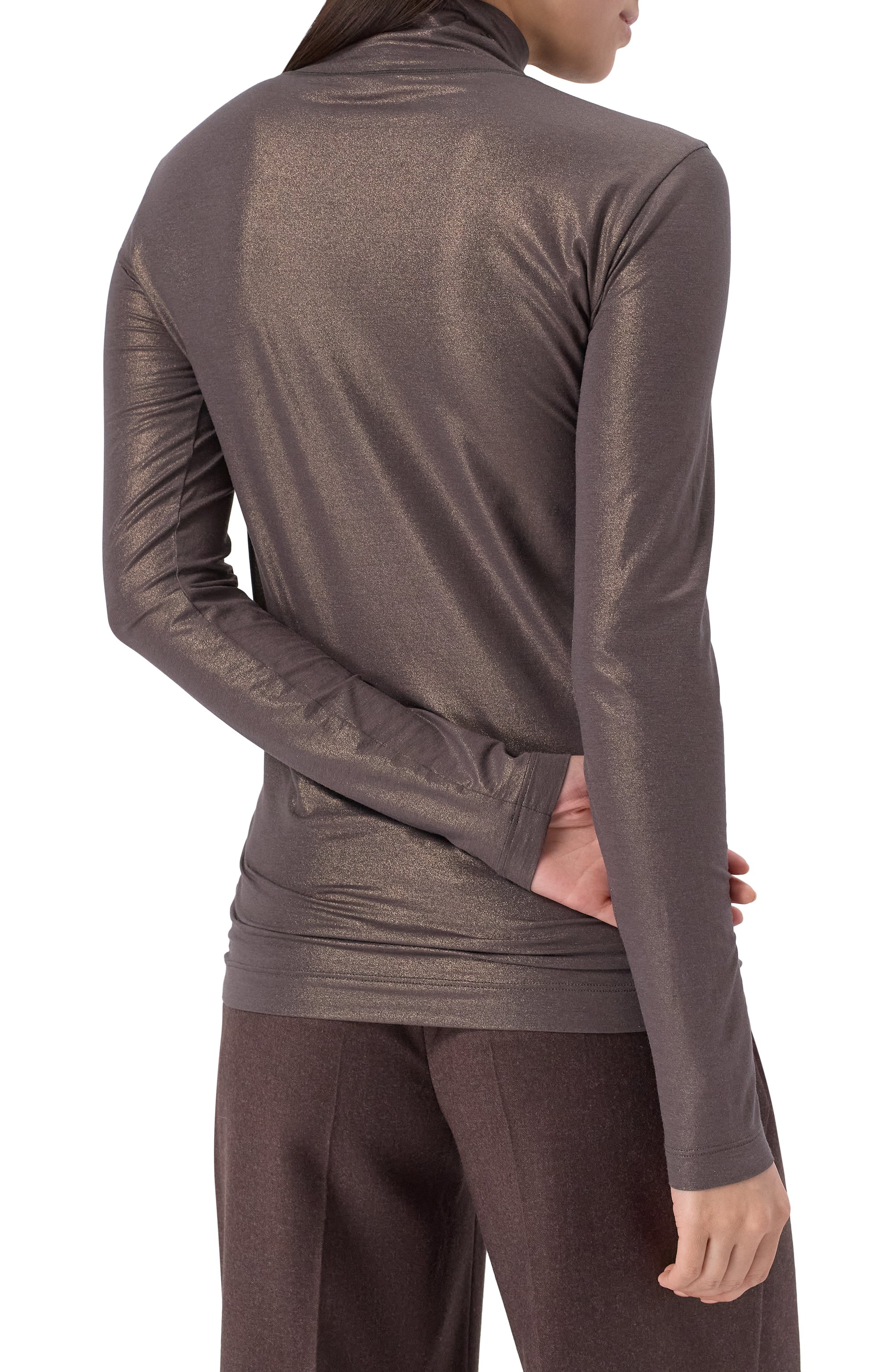 Водолазка из хлопка и вискозы BRUNELLO CUCINELLI, арт. MG922EF214, фото 4