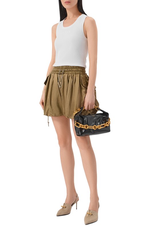 Хлопковая майка Balmain GF0EB075/BD10 Белый  GF0EB075/BD10 Фото 2