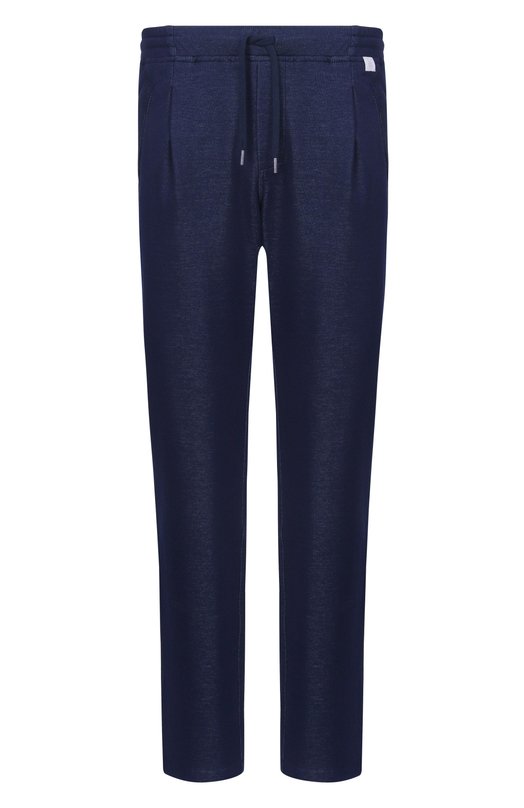 Хлопковые брюки Capobianco 20M706.BL00._002 Синий 20M706.BL00._002