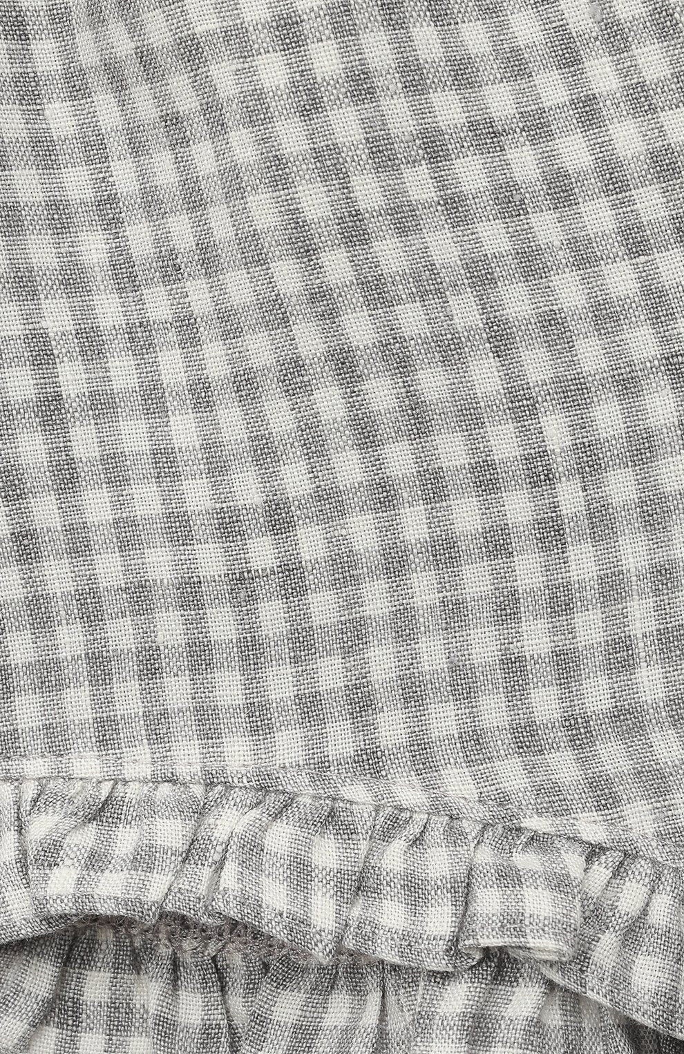 Комплект из топа и шорт IL GUFO серого цвета по цене 15850 руб., арт. P23DP424L1012/3M-9M, фото 7 Комплект из топа и шорт IL GUFO, арт. P23DP424L1012/3M-9M, фото 7