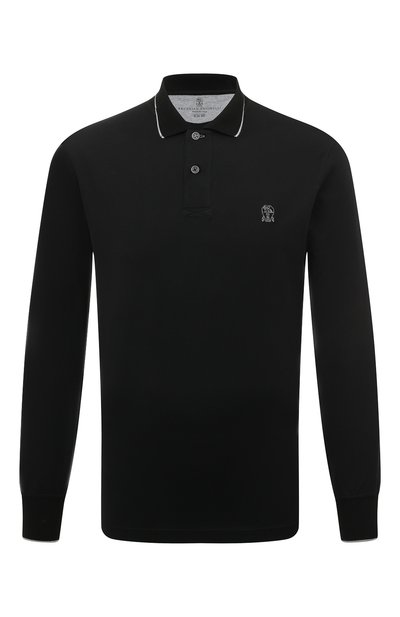 Хлопковое поло BRUNELLO CUCINELLI, арт. M0T619769G, фото 1