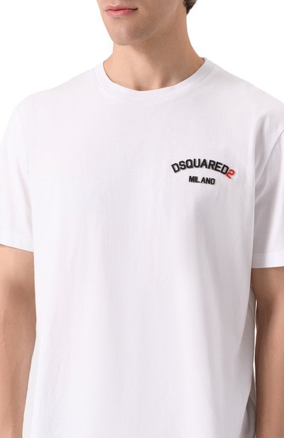Хлопковая футболка DSQUARED2, арт. S74GD1400/D20020, фото 5