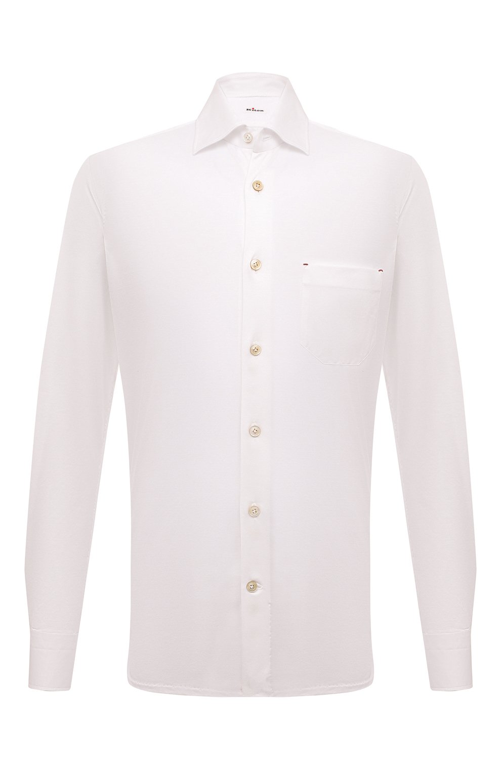 Хлопковая рубашка KITON, арт. UMCNERH0841301, фото 1