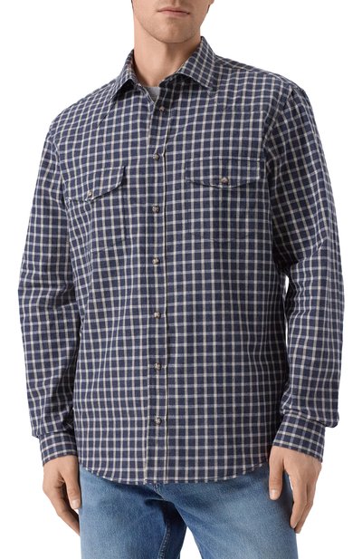 Хлопковая рубашка VAN LAACK, арт. VL-RAM01-K/156639, фото 3