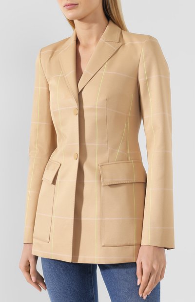 Приталенный жакет OFF-WHITE, арт. 0WEF022R19C910579900, фото 3