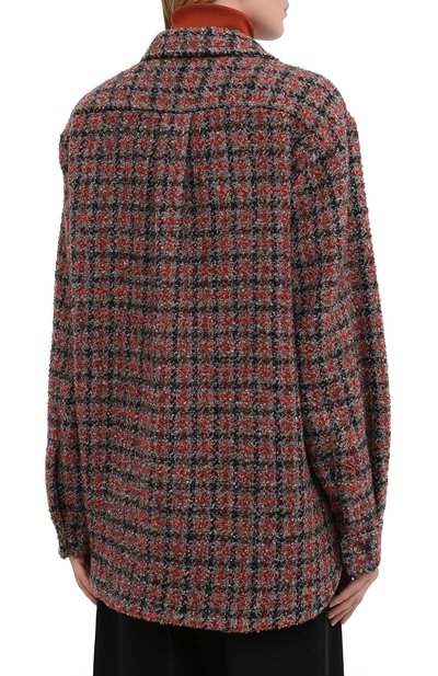 Рубашка из шерсти и кашемира KITON, арт. D50429K01T17, фото 5