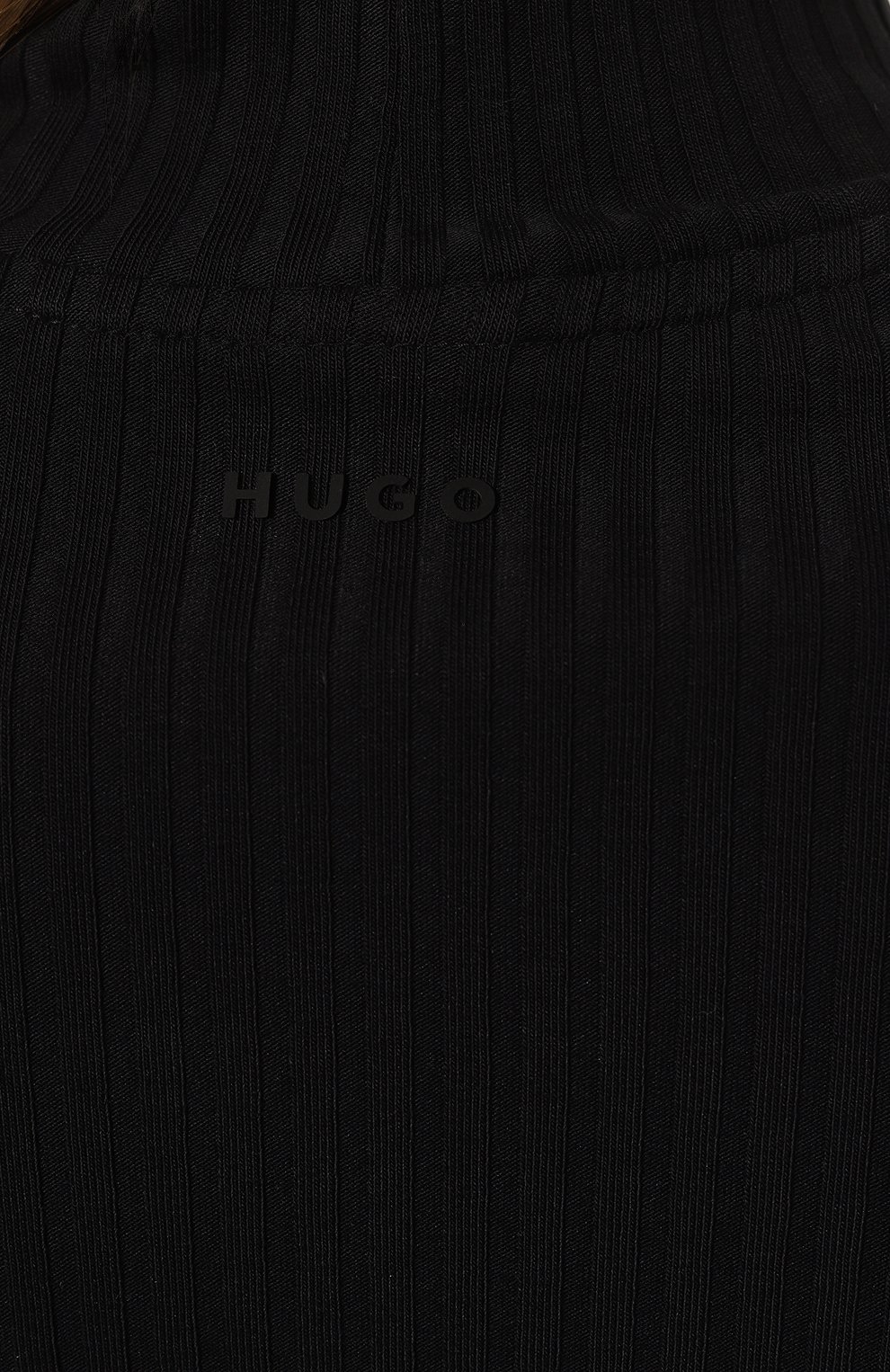 Хлопковая водолазка HUGO, арт. 50521325, фото 5