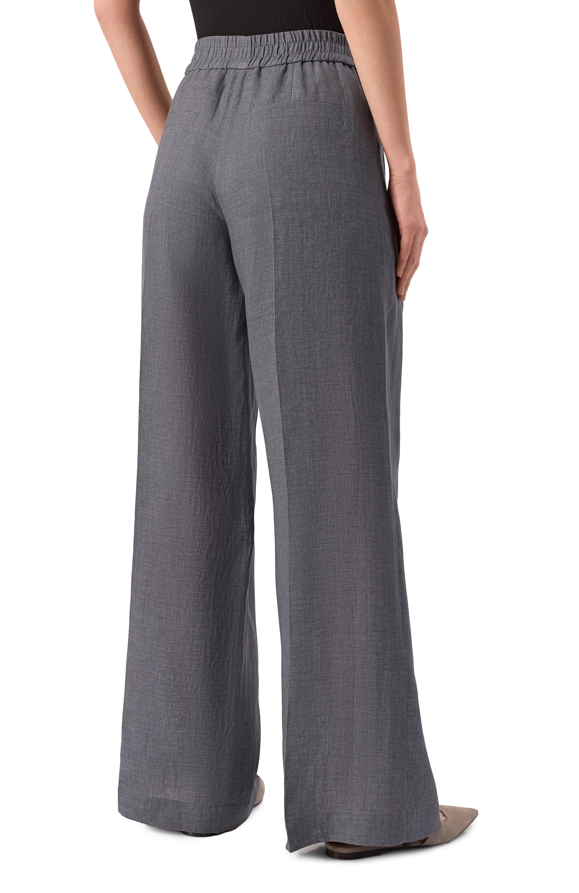 Льняные брюки BRUNELLO CUCINELLI, арт. MM633P8843, фото 4