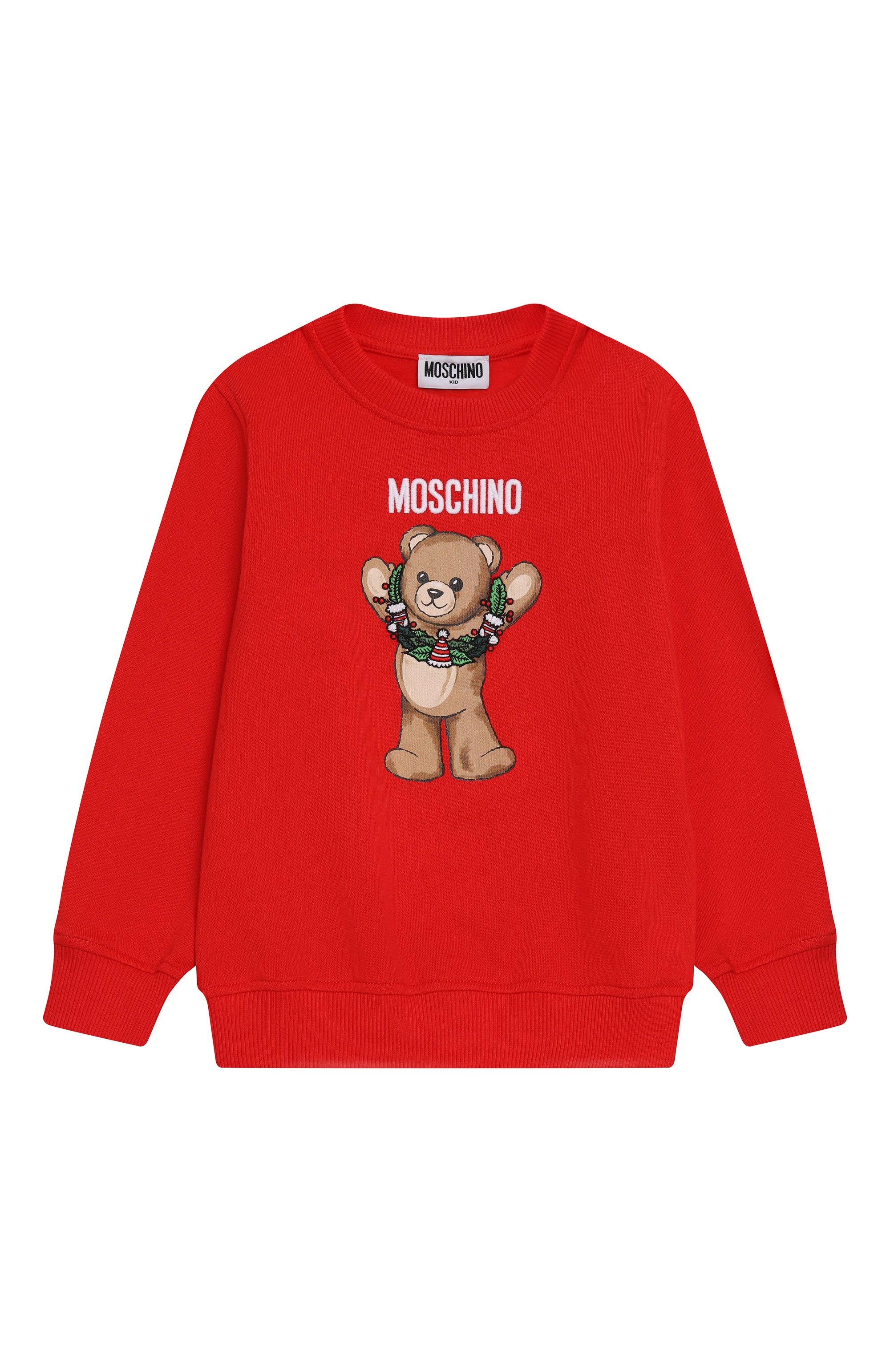 Хлопковый свитшот MOSCHINO, арт. HQF08V/LCA14/4-8, фото 1