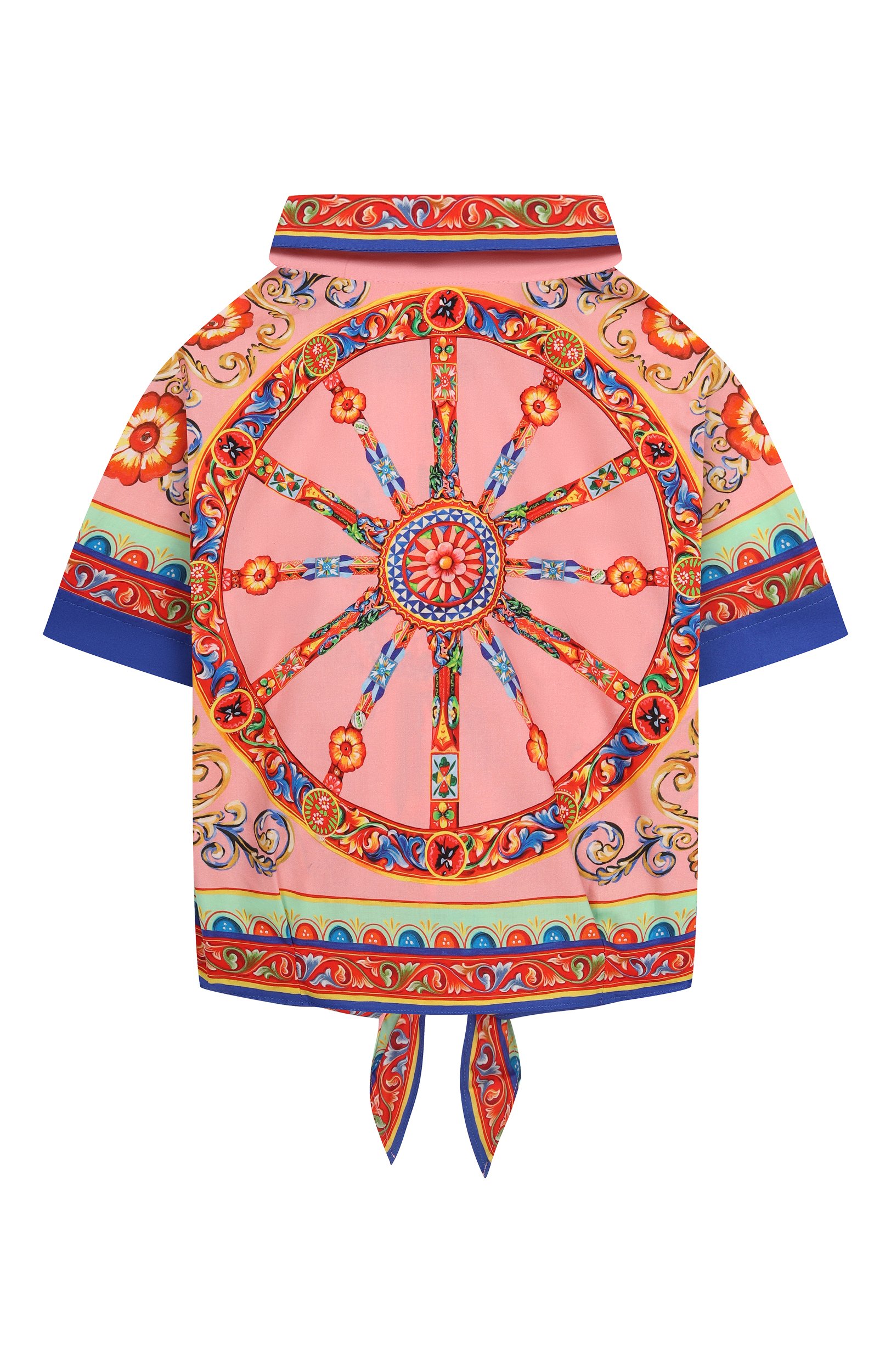 Хлопковая рубашка DOLCE & GABBANA, арт. L54S05/FI501, фото 2
