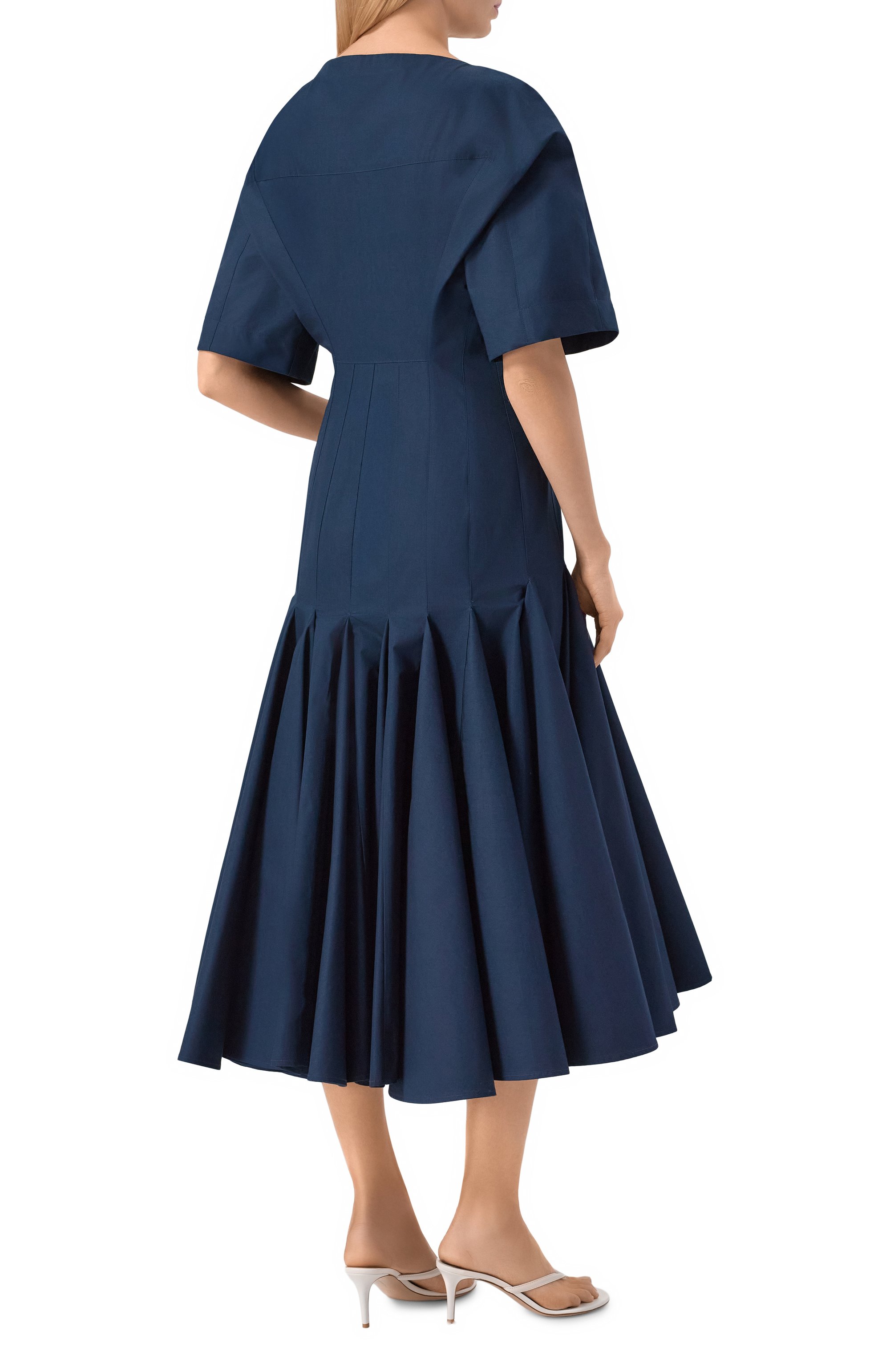 Хлопковое платье JACQUEMUS, арт. 26EDRW00745/AW00648, фото 3