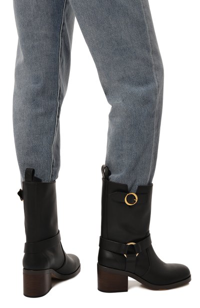 Кожаные полусапоги hailey ODISSI, арт. 0D43061A 20024, фото 3