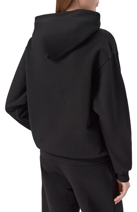 Хлопковое худи Comme des Fuckdown CFABW01355 Чёрный  CFABW01355 Фото 4