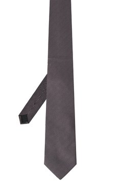 Мужской шелковый галстук BROUBACK фиолетового цвета, арт. TIE 8CM/FW24 | Фото 3 (Материал: Текстиль, Шелк; Материал сплава: Проставлено; Нос: Не проставлено; Принт: С принтом)